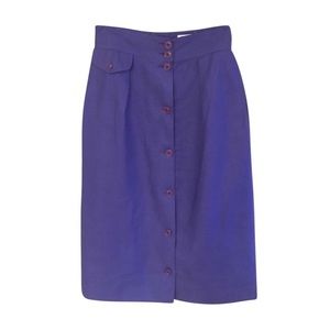 RARE NWOT Vintage Gucci Linen Pencil Skirt